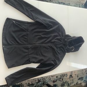 Gymshark black jacket , size medium, ligthly used
